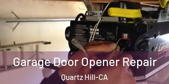  Garage Door Opener Repair Quartz Hill-CA