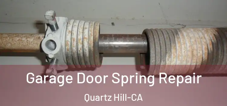  Garage Door Spring Repair Quartz Hill-CA