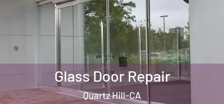  Glass Door Repair Quartz Hill-CA