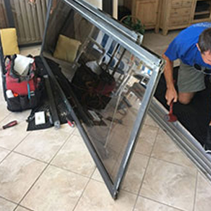 sliding glass door frame repair Quartz Hill